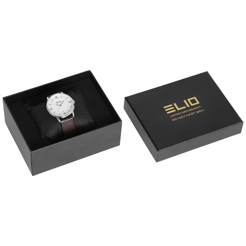Đồng hồ ELIO 40 mm Nam EL051-01 Màu Nâu