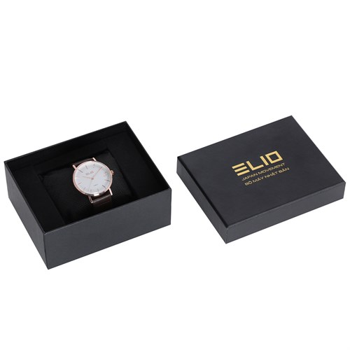 Đồng hồ ELIO 40 mm Nam EL052-01 Màu Nâu