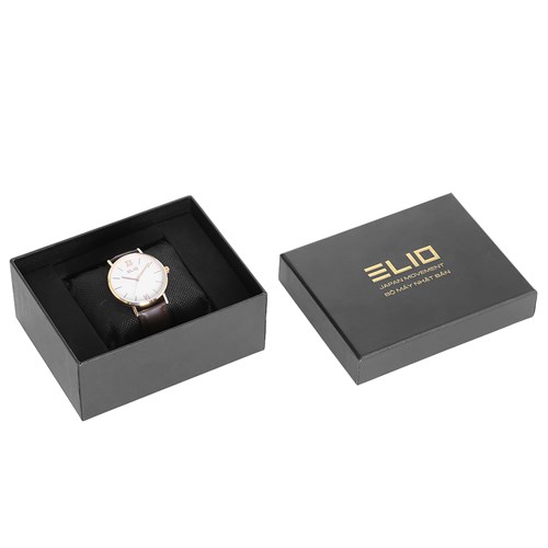 Đồng hồ ELIO 40 mm Nam EL053-01 Màu Nâu