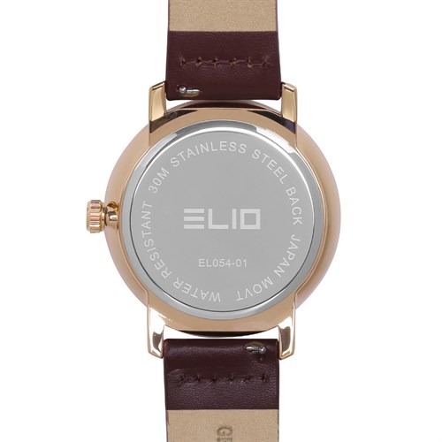 Đồng hồ ELIO 42 mm Nam EL054-01 Màu Nâu