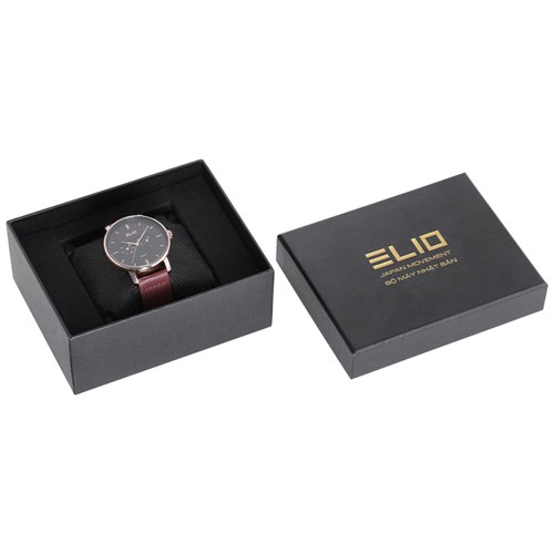 Đồng hồ ELIO 42 mm Nam EL054-01 Màu Nâu