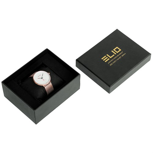 Đồng hồ ELIO 40 mm Nam ES060-01 Màu Vàng Hồng