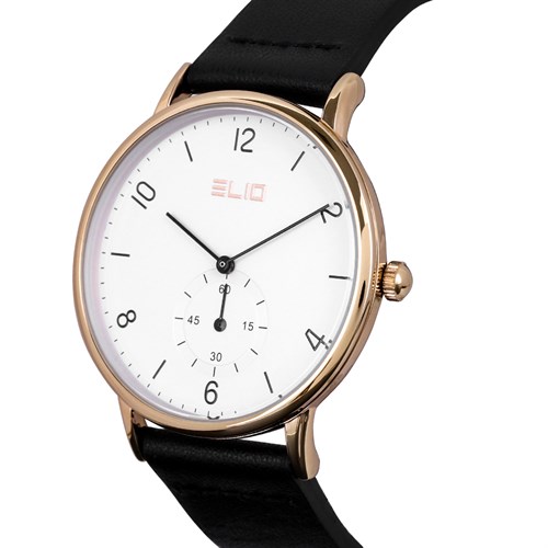 Đồng hồ ELIO 40 mm Nam EL056-01 Màu Đen