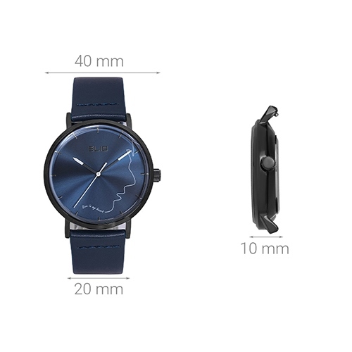 Đồng hồ ELIO 40 mm Nam EL059-01 Màu Xanh Dương