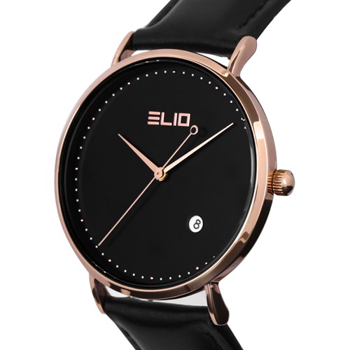 Đồng hồ ELIO 40 mm Nam EL061-01 Màu Đen
