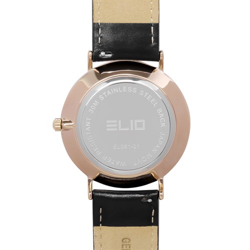 Đồng hồ ELIO 40 mm Nam EL061-01 Màu Đen
