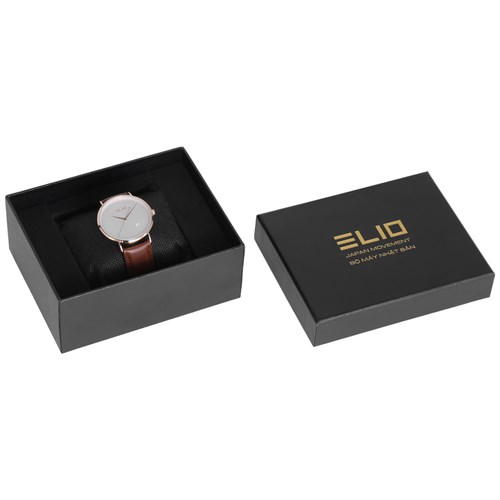 Đồng hồ ELIO 40 mm Nam EL062-01 Màu Nâu