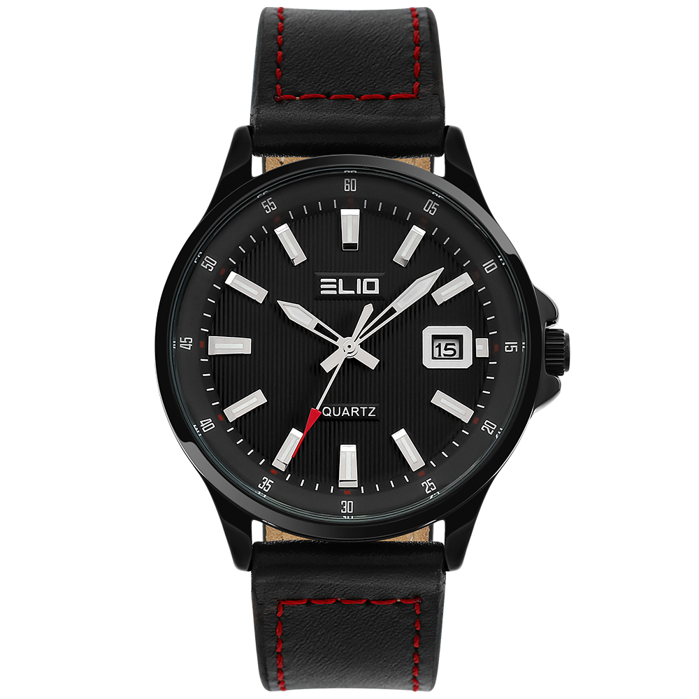 Đồng hồ ELIO 41 mm Nam EL065-01 Màu Đen