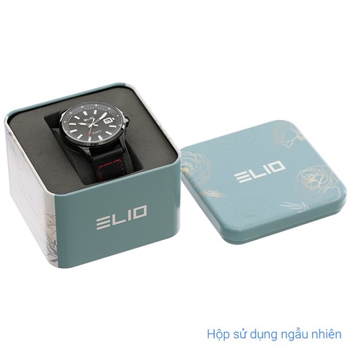 Đồng hồ ELIO 41 mm Nam EL065-01 Màu Đen