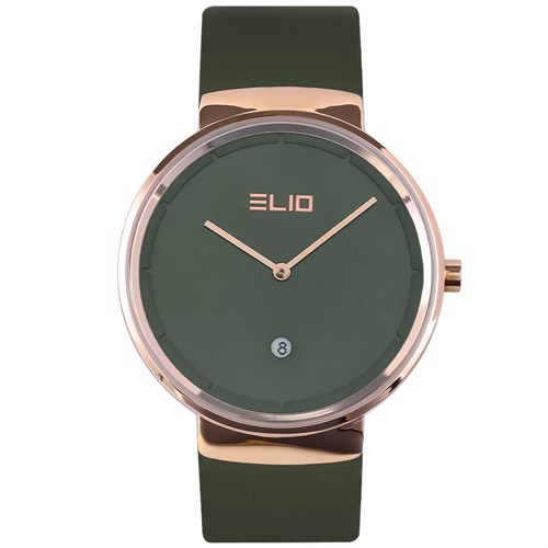 Đồng hồ ELIO 40 mm Nam EL066-01 Màu Xanh rêu