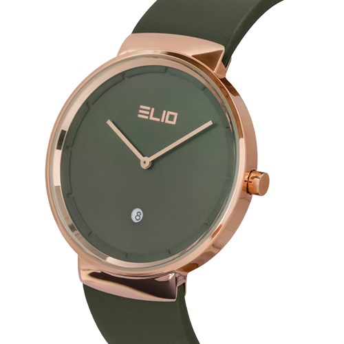 Đồng hồ ELIO 40 mm Nam EL066-01 Màu Xanh rêu