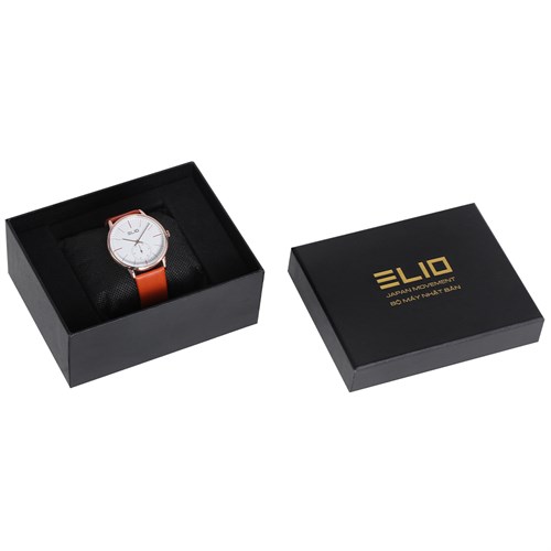 Đồng hồ ELIO 40 mm Nam EL068-01 Màu Cam