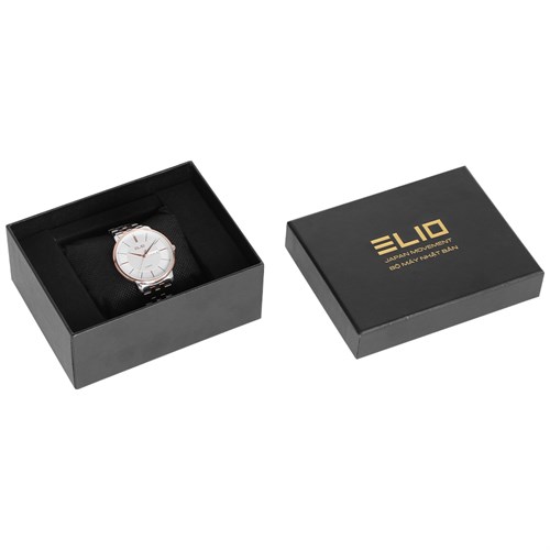 Đồng hồ ELIO 41 mm Nam ES061-01 Màu Bạc