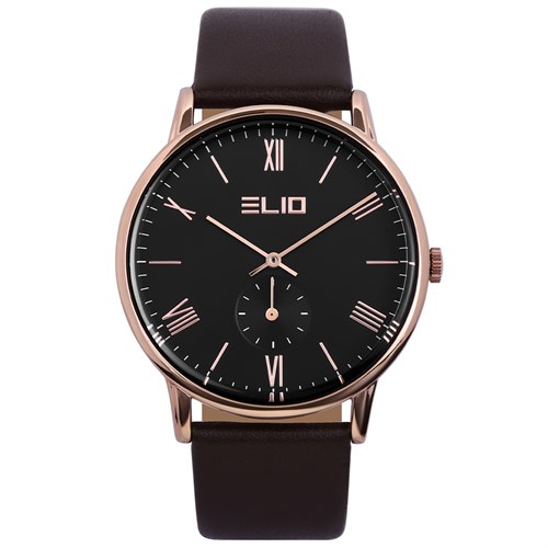 Đồng hồ ELIO 40 mm Nam EL072-01 Màu Nâu