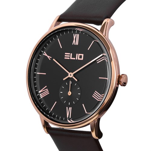 Đồng hồ ELIO 40 mm Nam EL072-01 Màu Nâu