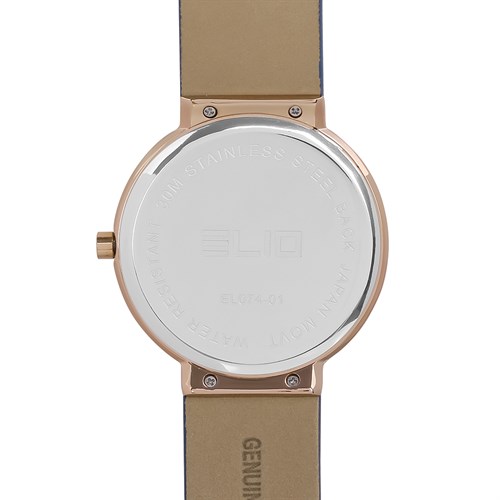 Đồng hồ ELIO 40 mm Nam EL074-01 Màu Xanh Dương