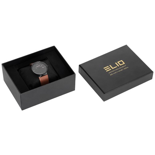 Đồng hồ ELIO 39 mm Nam EL075-01 Màu Nâu