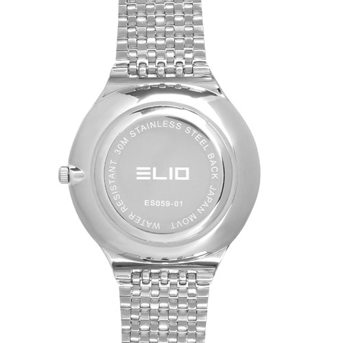 Đồng hồ ELIO 38 mm Nam ES059-01 Màu Bạc