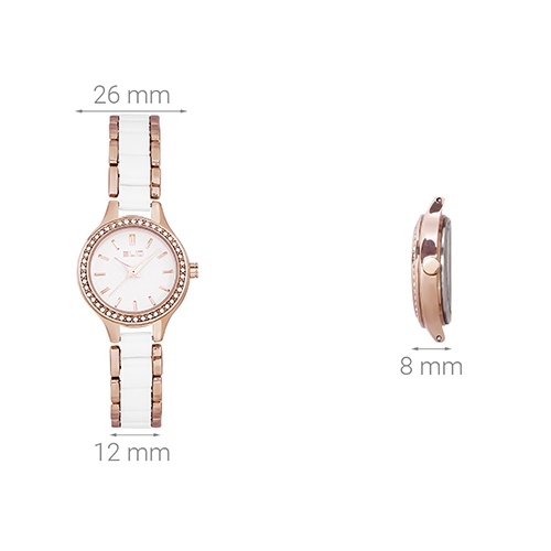 Đồng hồ ELIO Nàng Thơ 26 mm Nữ ES029-01 Màu Vàng