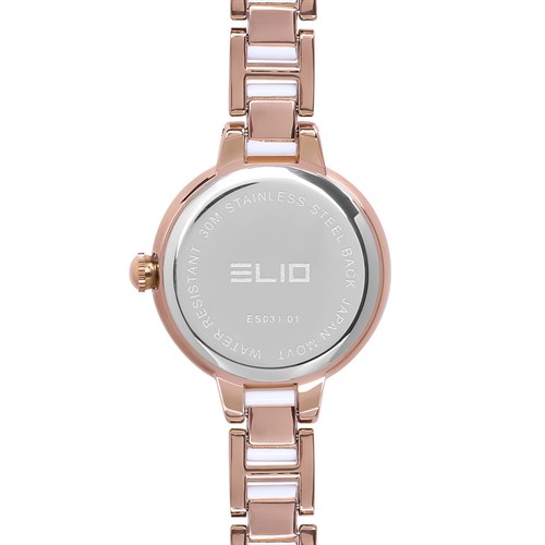 Đồng hồ ELIO Nàng Thơ 28 mm Nữ ES031-01 Màu Vàng Hồng