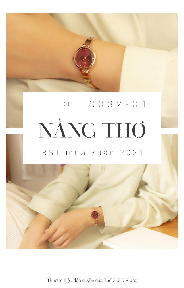 Đồng hồ Nữ Elio ES032-01 đến từ bộ sưu tập Nàng Thơ