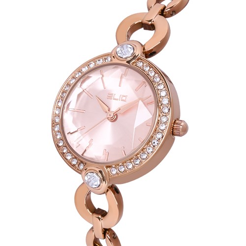 Đồng hồ ELIO Nàng Thơ 28 mm Nữ ES034-01 Màu Vàng Hồng