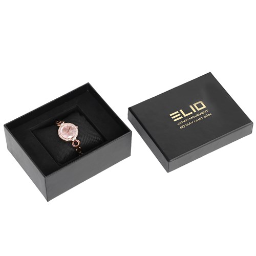 Đồng hồ ELIO Nàng Thơ 28 mm Nữ ES034-01 Màu Vàng Hồng