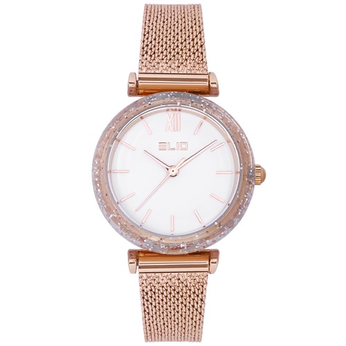 Đồng hồ ELIO Nàng Thơ 32 mm Nữ ES036-01 Màu Vàng Hồng
