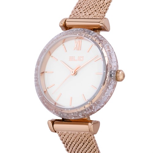 Đồng hồ ELIO Nàng Thơ 32 mm Nữ ES036-01 Màu Vàng Hồng