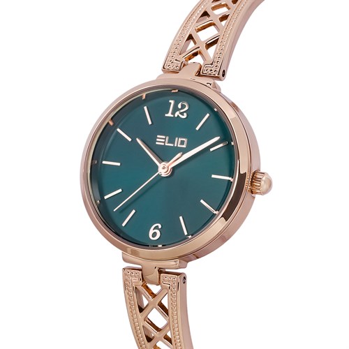 Đồng hồ ELIO Nàng Thơ 28 mm Nữ ES037-01 Màu Vàng Hồng