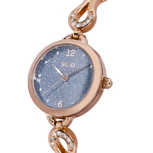 Đồng hồ ELIO Nàng Thơ 25 mm Nữ ES038-01 Màu Vàng Hồng