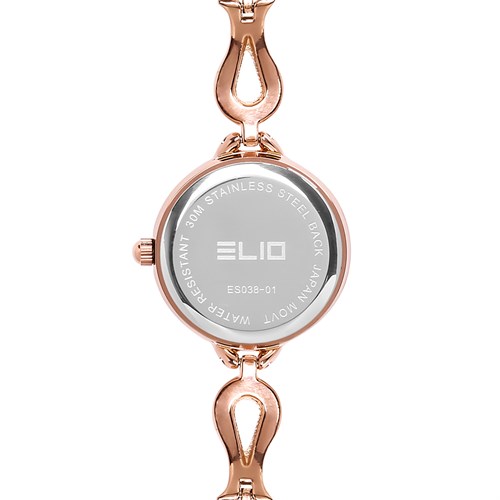 Đồng hồ ELIO Nàng Thơ 25 mm Nữ ES038-01 Màu Vàng Hồng