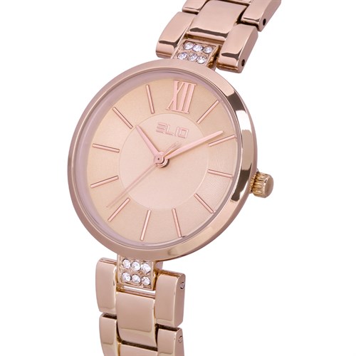 Đồng hồ ELIO Nàng Thơ 30 mm Nữ ES050-01 Màu Vàng Hồng
