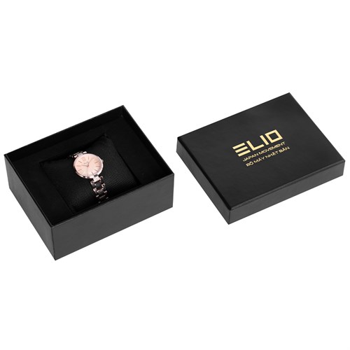 Đồng hồ ELIO Nàng Thơ 30 mm Nữ ES050-01 Màu Vàng Hồng