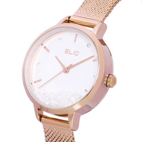 Đồng hồ ELIO 32 mm Nữ ES053-01 Màu Vàng Hồng