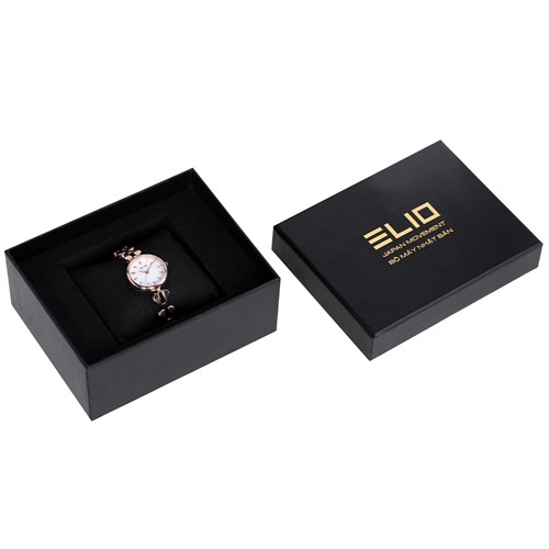 Đồng hồ ELIO Nàng Thơ 26 mm Nữ ES055-01 Màu Vàng Hồng