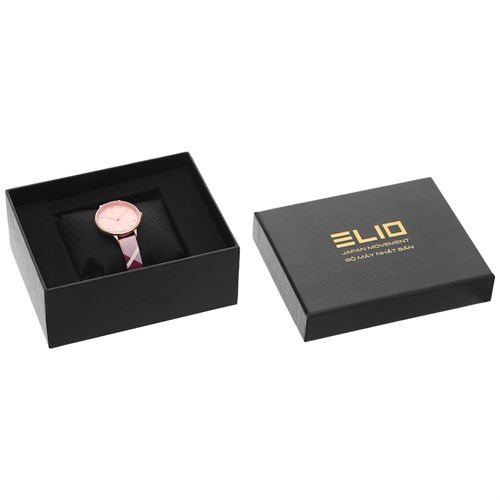 Đồng hồ ELIO Nắng Xuân 32 mm Nữ EL025-01 Màu Hồng