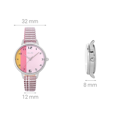 Đồng hồ ELIO Nắng Xuân 32 mm Nữ EL027-01 Màu Màu combo