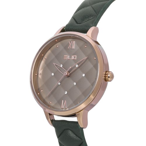 Đồng hồ ELIO Nắng Xuân 33 mm Nữ EL028-02 Màu Xanh lá
