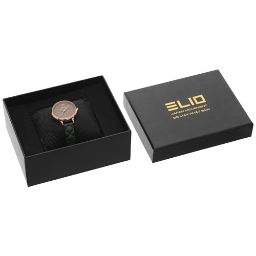 Đồng hồ ELIO Nắng Xuân 33 mm Nữ EL028-02 Màu Xanh lá