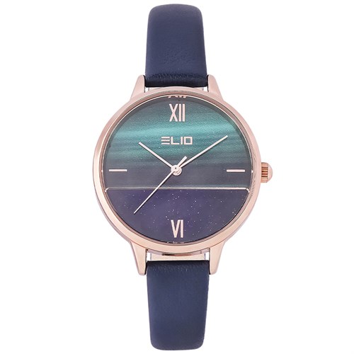 Đồng hồ ELIO Nắng Xuân 33 mm Nữ EL029-01 Màu Xanh Dương