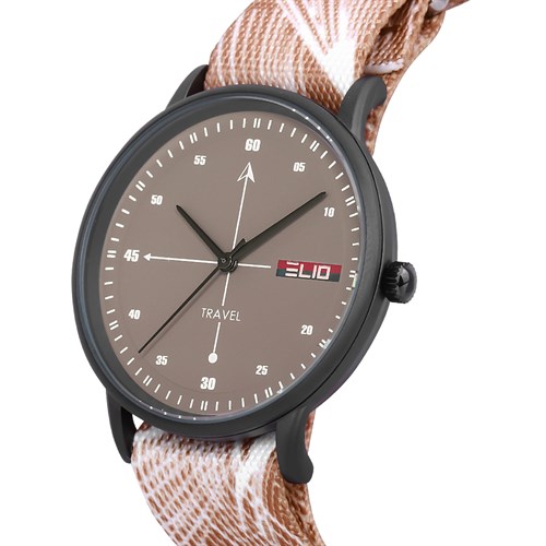 Đồng hồ ELIO Nàng Thơ 40 mm Unisex EL030-01 Màu Nâu