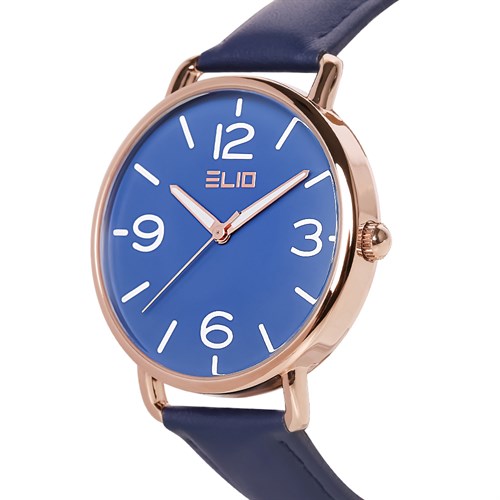 Đồng hồ ELIO Nắng Xuân 40 mm Unisex EL032-01 Màu Xanh Dương