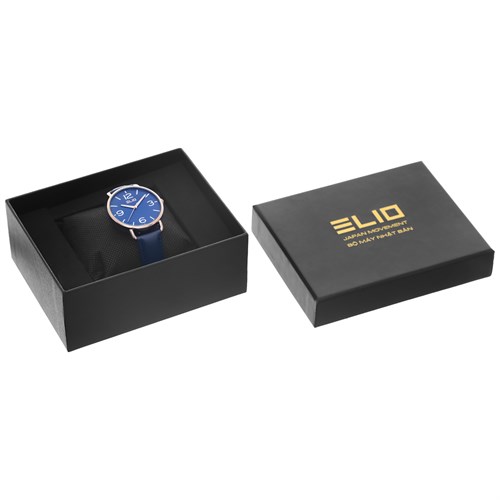 Đồng hồ ELIO Nắng Xuân 40 mm Unisex EL032-01 Màu Xanh Dương