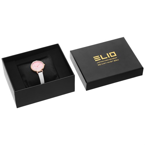 Đồng hồ ELIO Nắng Xuân 30 mm Nữ EL034-01 Màu Trắng