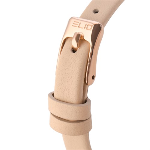 Đồng hồ ELIO Nắng Xuân 28 mm Nữ EL037-01 Màu Kem