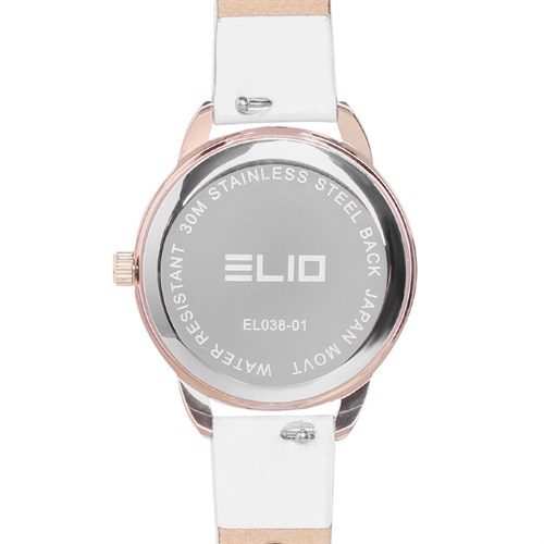 Đồng hồ ELIO Nắng Xuân 28 mm Nữ EL038-01 Màu Trắng