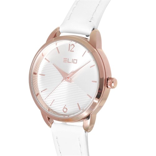 Đồng hồ ELIO Nắng Xuân 28 mm Nữ EL040-01 Màu Trắng