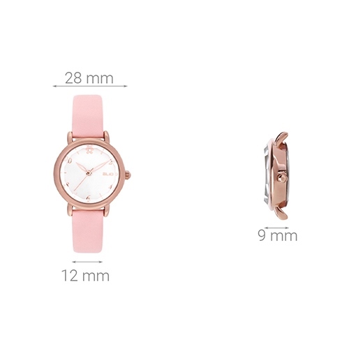 Đồng hồ ELIO Nắng Xuân 28 mm Nữ EL041-01 Màu Hồng