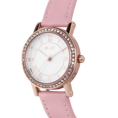Đồng hồ ELIO Nắng Xuân 28 mm Nữ EL042-01 Màu Hồng